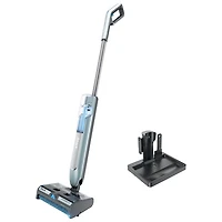 Aspirateur et vadrouille humide/sec sans fil pour planchers durs HydroDuo de Shark - Gris