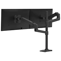 Ergotron LX 40" Full Motion Dual Monitor Stacking Arm & Tall Pole