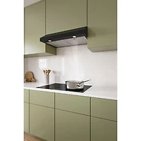 Hotte de dessous d'armoire de 30 po de Broan (GLA1303BL) - Noir