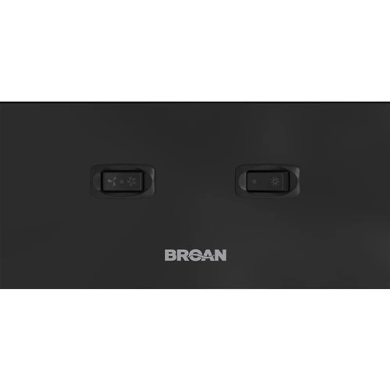 Hotte de dessous d'armoire de 30 po de Broan (GLA1303BL) - Noir