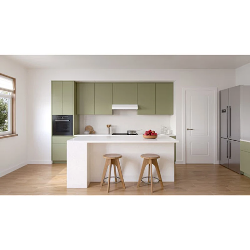 Hotte de dessous d'armoire de 30 po de Broan (GLA1303WW) - Blanc