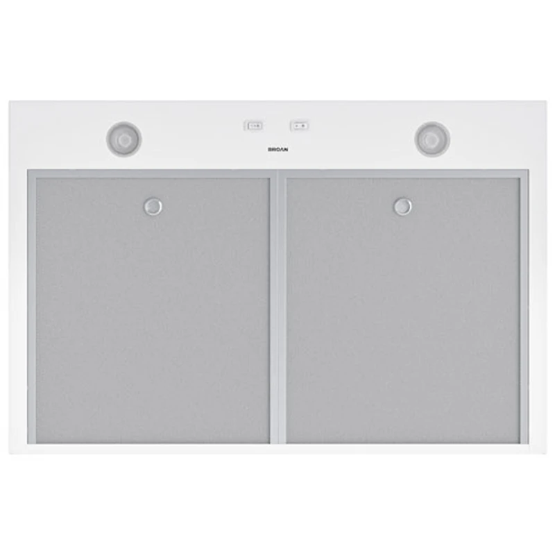 Hotte de dessous d'armoire de 30 po de Broan (GLA1303WW) - Blanc