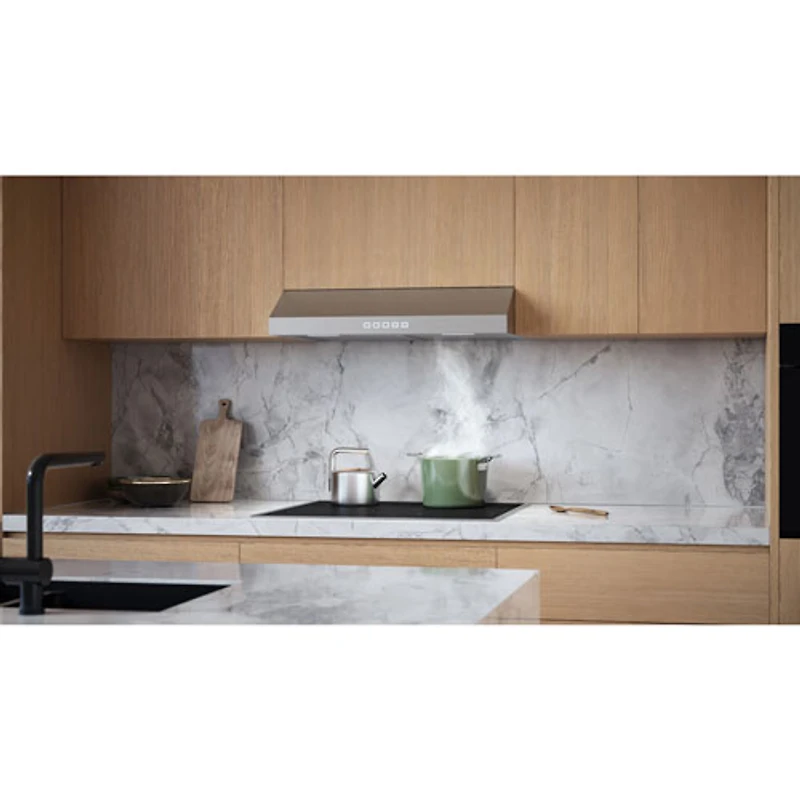 Hotte de dessous d'armoire de 30 po de Broan (GLA2303SS) - Acier inoxydable