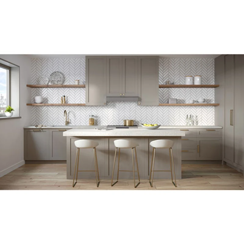 Hotte de dessous d'armoire de 30 po de Broan (MTR1303SS) - Acier inoxydable
