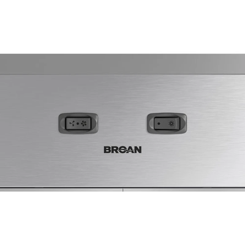 Hotte de dessous d'armoire de 30 po de Broan (MTR1303SS) - Acier inoxydable