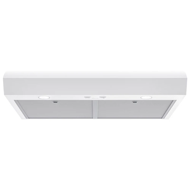 Hotte de dessous d'armoire de 30 po de Broan (MTR1303WW) - Blanc