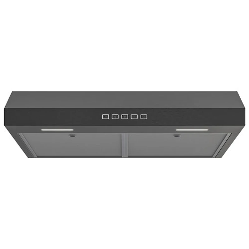 Broan 30" Under Cabinet Range Hood (GLA2303BLS) - Black Stainless Steel