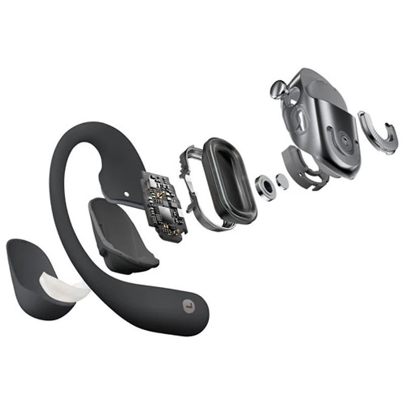 Écouteurs ouverts 100 % sans fil OpenFit 2 de Shokz - Noir