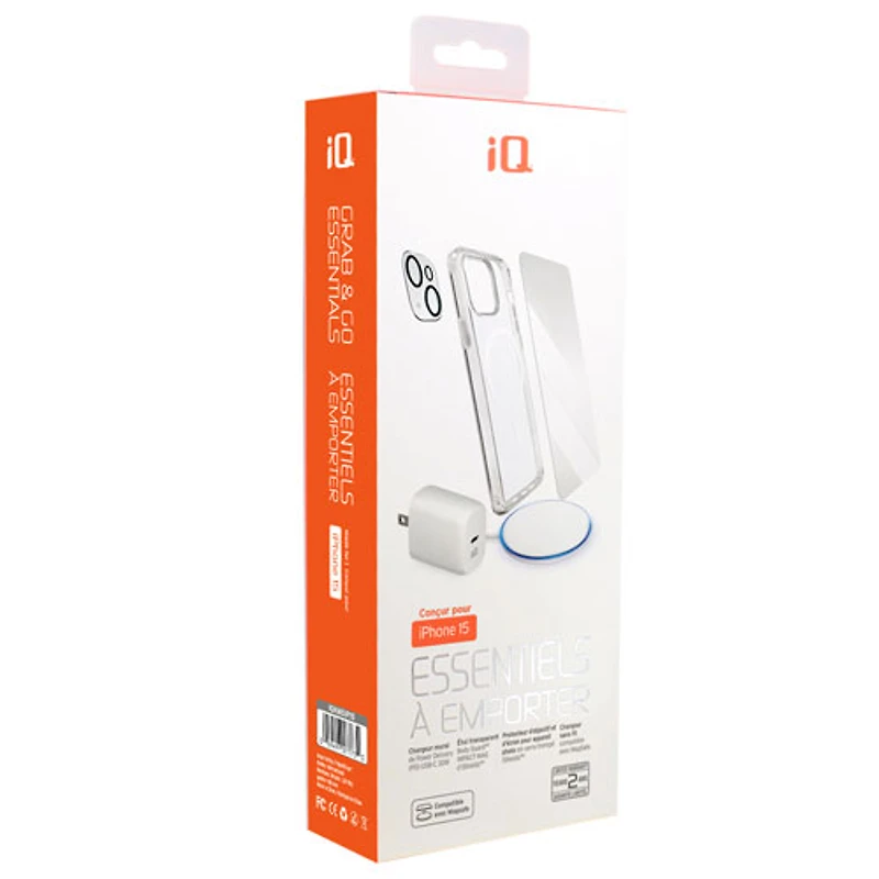 IQ Grab & Go Essentials Kit for iPhone 15 (IQKMSIP15)