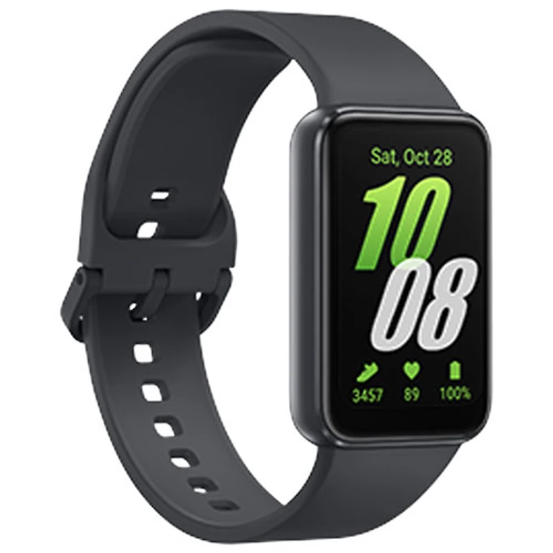 Moniteur d'activité Galaxy Fit3 de Samsung avec moniteur de fréquence cardiaque - Gris