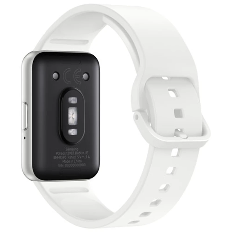 Moniteur d'activité Galaxy Fit3 de Samsung avec moniteur de fréquence cardiaque - Argenté