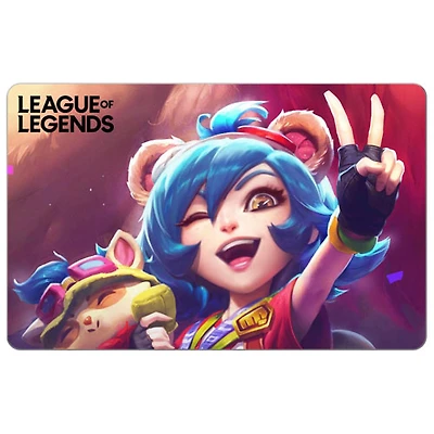 Carte-cadeau de $ pour League of Legends