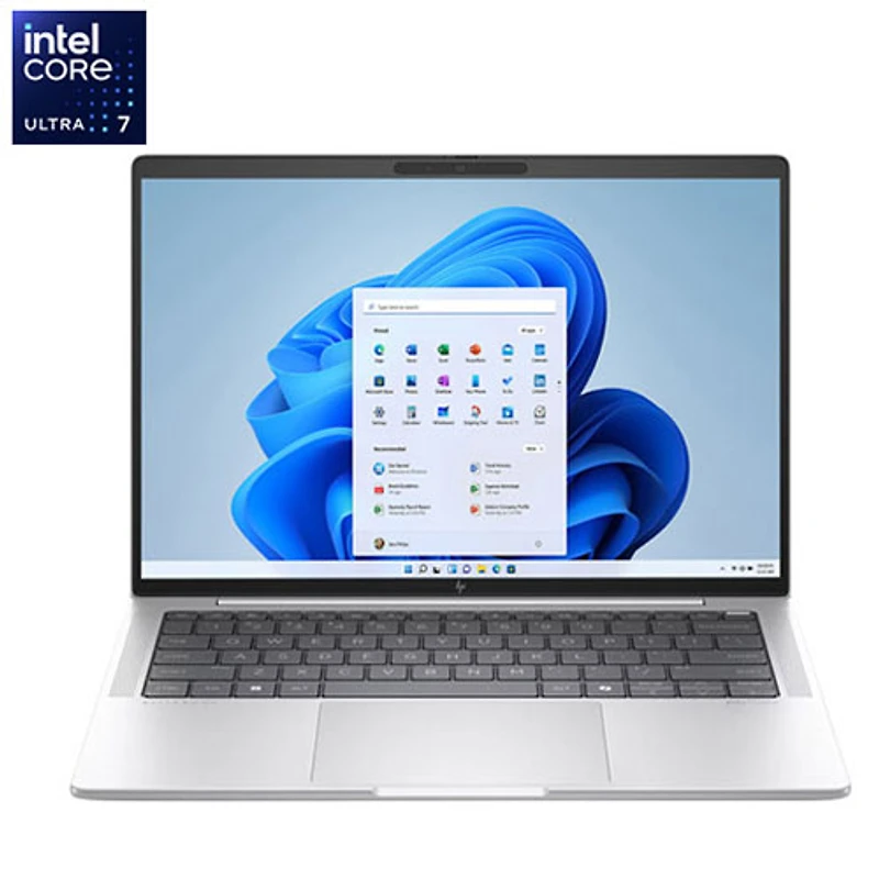 Portable professionnel EliteBook 1040 G11 14 po de HP (Core Ultra 7 165H d'Intel/RAM 32 Go/SSD 512 Go/Windows 11 Pro) - anglais