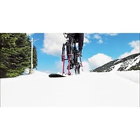 Vélo de neige électrique repliable Flex d'Envo (moteur 1500 W/autonomie maximale 15 km/vitesse maximale 20 km/h) - Noir