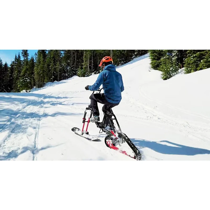 Vélo de neige électrique repliable Flex d'Envo (moteur 1500 W/autonomie maximale 15 km/vitesse maximale 20 km/h) - Noir