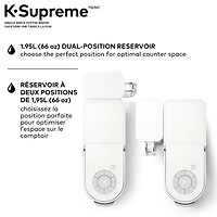 Cafetière pour une tasse K-Supreme de Keurig - Blanc