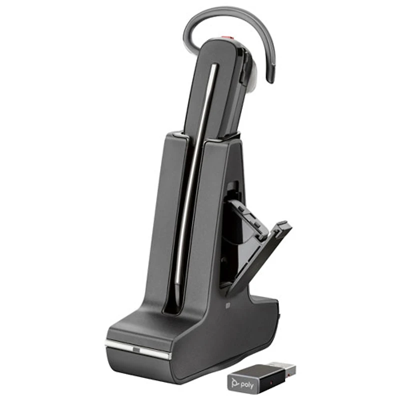 HP Poly Savi 8245 UC In-Ear Noise Cancelling Bluetooth Headset -Black