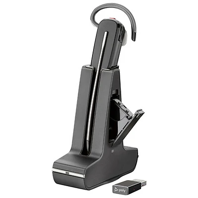 HP Poly Savi 8245 UC In-Ear Noise Cancelling Bluetooth Headset -Black