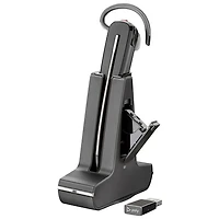 HP Poly Savi 8245 UC In-Ear Noise Cancelling Bluetooth Headset -Black