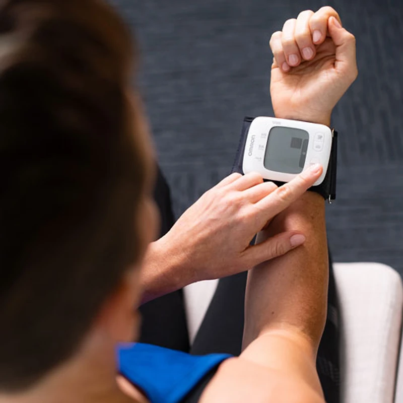 Omron Gold Wireless Bluetooth Wrist Blood Pressure Monitor (BP4350)