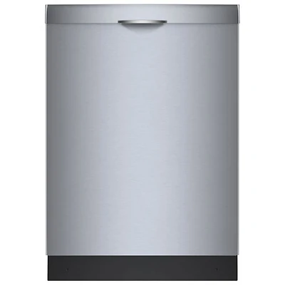 Boîte ouverte - Lave-vaisselle encastrable 24 po 46 dB avec troisième panier de Bosch (SHS53CM5N) - Acier inoxydable - Parfait état