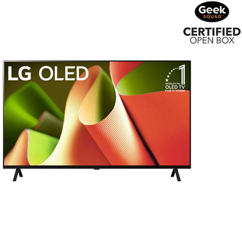 Boîte ouverte - Téléviseur intelligent webOS HDR DELO UHD 4K de 55 po série B4 de LG (OLED55B4PUA) - 2024