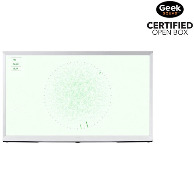 Boîte ouverte - Téléviseur intelligent Tizen HDR QLED UHD 4K de 55 po The Serif LS01D de Samsung (QN55LS01DAFXZC) - 2024