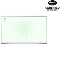 Boîte ouverte - Téléviseur intelligent Tizen HDR QLED UHD 4K de 55 po The Serif LS01D de Samsung (QN55LS01DAFXZC) - 2024