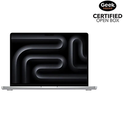 Boîte ouverte - MacBook Pro 14,2 po d'Apple (automne 2024) - Argenté (M4 Pro d'Apple/RAM 24 Go/SSD 512 Go) - Anglais