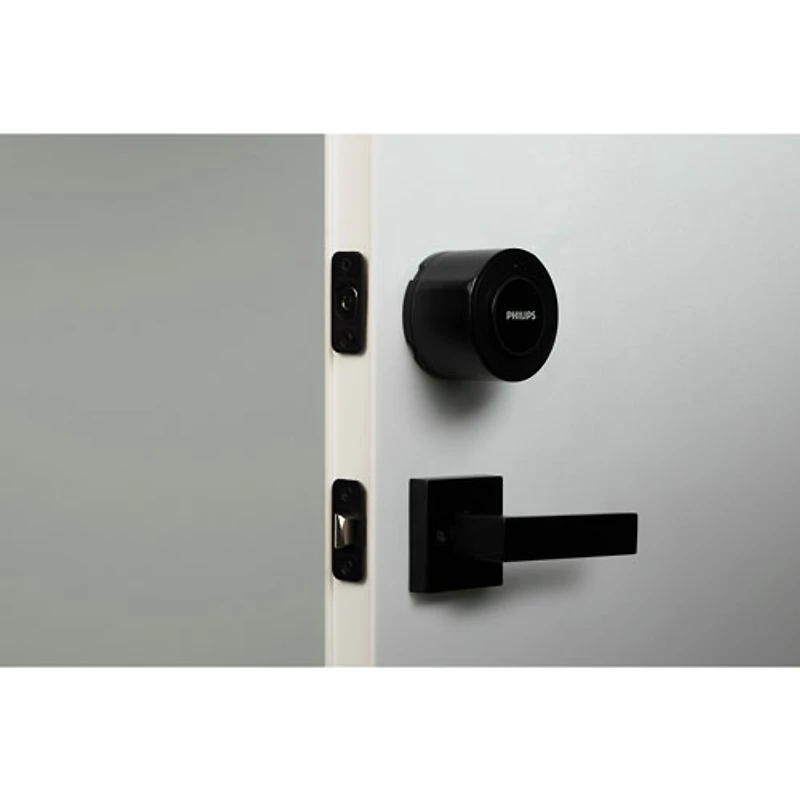 Serrure intelligente Wi-Fi rétrocompatible de série 3000 de Philips - Noir