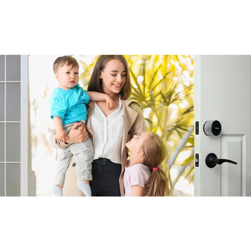Serrure intelligente Wi-Fi rétrocompatible de série 3000 de Philips - Argenté