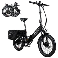 GoPowerBike GoPlus Step-Through Fat-Tire Electric Cruiser Bike (500W Motor/80km Range/32 km/h Top Speed