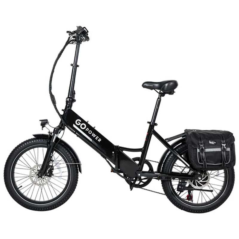 GoPowerBike GoPlus Step-Through Fat-Tire Electric Cruiser Bike (500W Motor/80km Range/32 km/h Top Speed