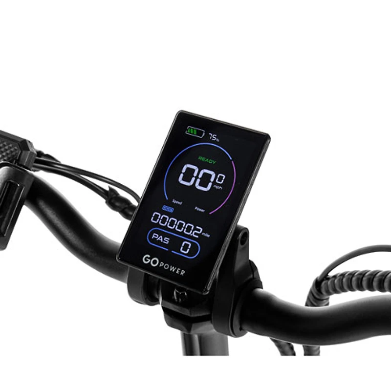 GoPowerBike GoPlus Step-Through Fat-Tire Electric Cruiser Bike (500W Motor/80km Range/32 km/h Top Speed