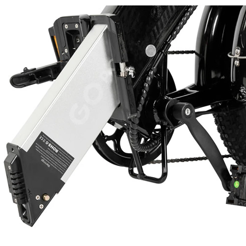GoPowerBike GoPlus Step-Through Fat-Tire Electric Cruiser Bike (500W Motor/80km Range/32 km/h Top Speed