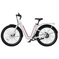 Vélo de ville électrique polyvalent à cadre bas C3 Pro de NIU (moteur 500 W/autonomie 145 km/vitesse maximale 45 km/h) - Blanc