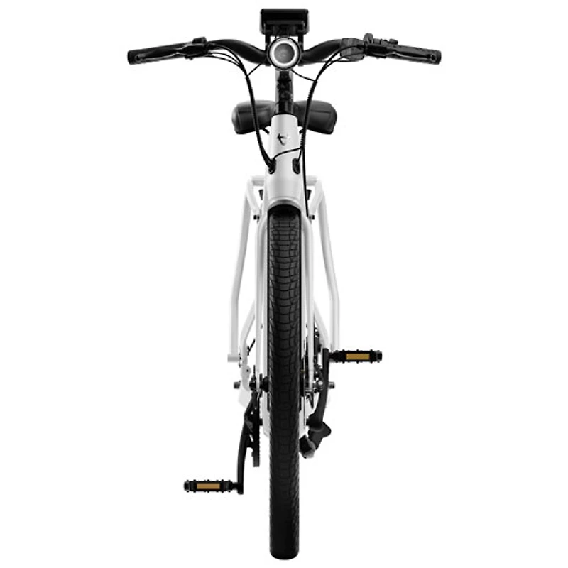Vélo de ville électrique polyvalent à cadre bas C3 Pro de NIU (moteur 500 W/autonomie 145 km/vitesse maximale 45 km/h) - Blanc