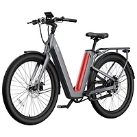 Vélo de ville électrique polyvalent à cadre bas C3 Pro de NIU (moteur 500 W/autonomie 145 km/vitesse maximale 45 km/h) - Gris