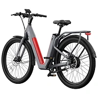 Vélo de ville électrique polyvalent à cadre bas C3 Pro de NIU (moteur 500 W/autonomie 145 km/vitesse maximale 45 km/h) - Gris