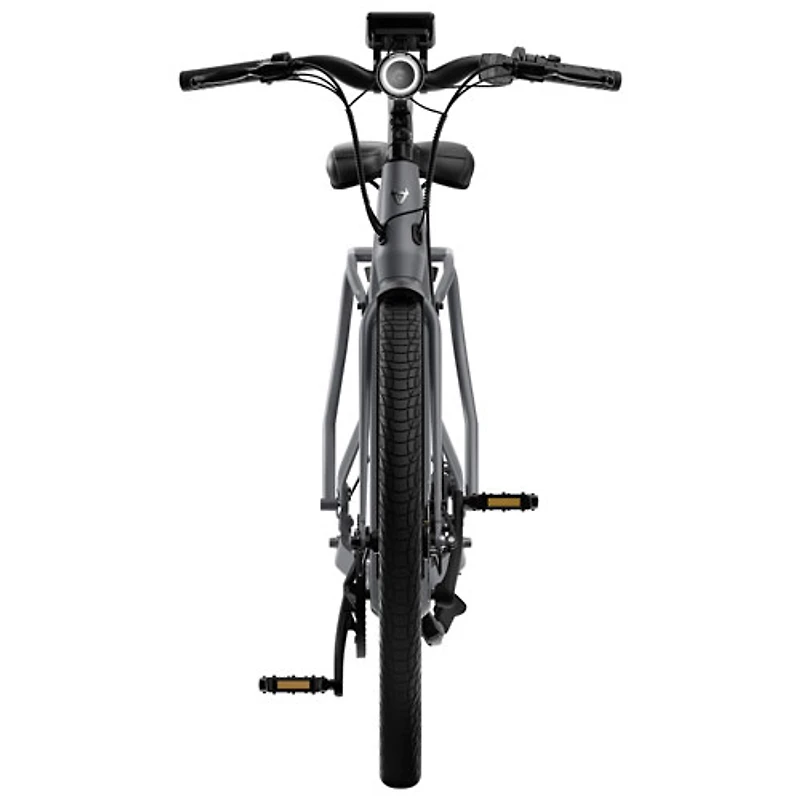 Vélo de ville électrique polyvalent à cadre bas C3 Pro de NIU (moteur 500 W/autonomie 145 km/vitesse maximale 45 km/h) - Gris