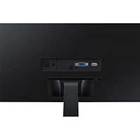 Moniteur incurvé DEL AV HD intégrale GTG 100 Hz 24 po Essential S3 de Samsung (LS24D368GANXZA) - Noir