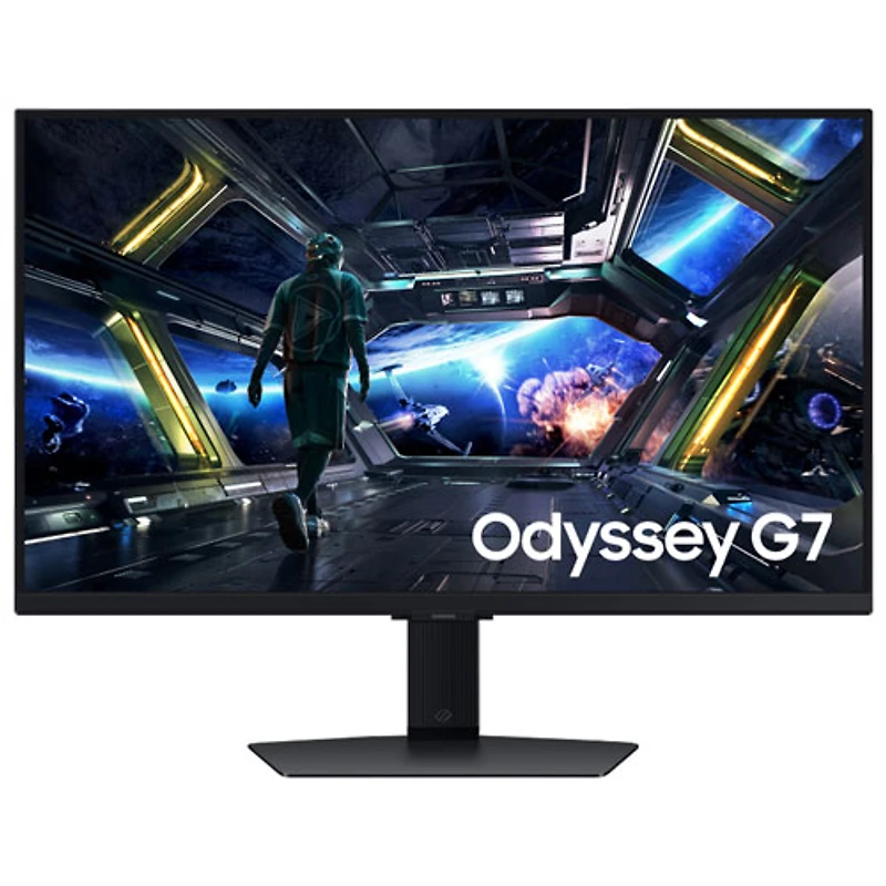Moniteur de jeu FreeSync DEL IPS Ultra HD 4K GTG 1 ms 144 Hz de 32 po Odyssey de Samsung (LS32DG702ENXZA) - Noir
