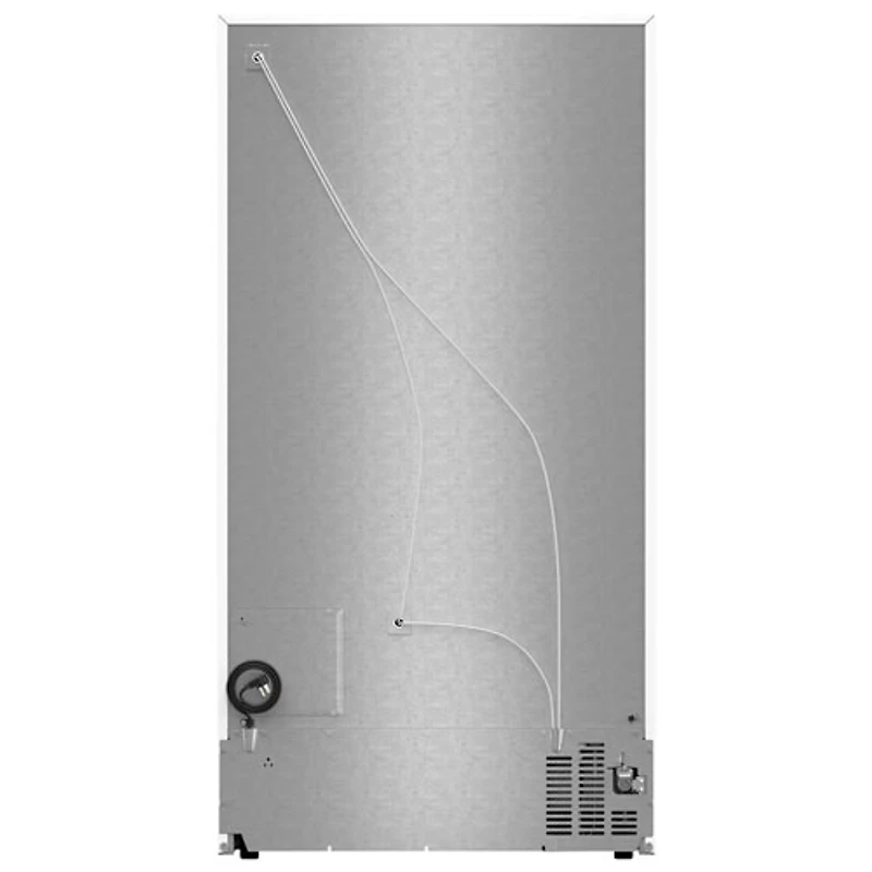 Whirlpool 36" 20.85 Cu. Ft. Counter Depth Side-By-Side Refrigerator w/Water & Ice Dispenser (WRSC5536RW) - White