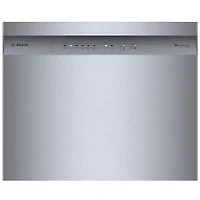 Bosch 300 Series 24" 48dB Built-In Dishwasher with Stainless Steel Tub (SHE41CM5N) - Stainless Steel