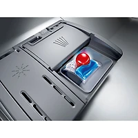 Lave-vaisselle encastrable 24 po 48dB série 300 de Bosch avec cuve en inox (SHE41CM5N) - Inox