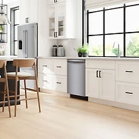 Lave-vaisselle encastrable 24 po 48dB série 300 de Bosch avec cuve en inox (SHE41CM5N) - Inox