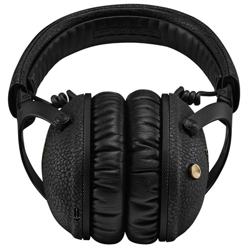 Marshall Monitor III Over-Ear Noise Cancelling Bluetooth Headphones - Black/Brass