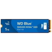 Disque SSD interne NVMe PCIe SN5000 de 1 To de WD Blue (WDBS3F0010BNC-WRSN)