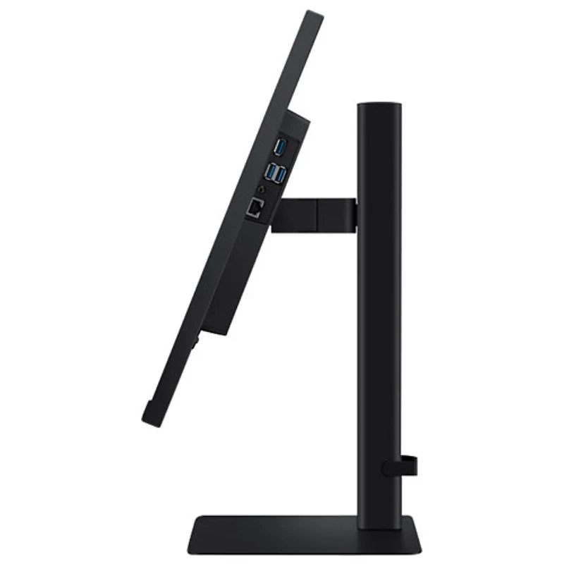 Moniteur DEL IPS Ultra HD 4K 60 Hz de 27 po ViewFinity S8 de Samsung avec temps de réponse gris à gris de 5 ms (LS27D802UANXGO) - Noir