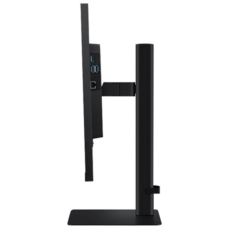 Moniteur DEL IPS Ultra HD 4K 60 Hz de 27 po ViewFinity S8 de Samsung avec temps de réponse gris à gris de 5 ms (LS27D802UANXGO) - Noir